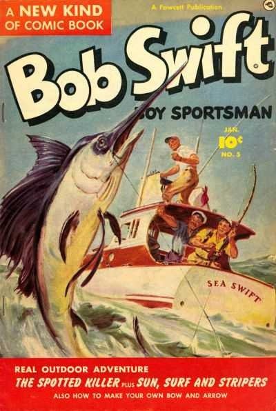 Bob Swift Boy Sportsman #5 comic cover