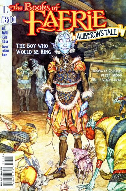 Books of Faerie Auberons Tale #1 comic cover