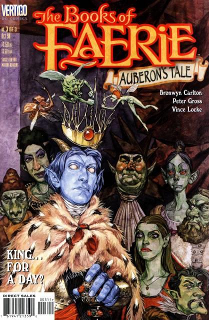 Books of Faerie Auberons Tale #3 comic cover