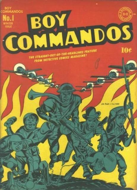 Boy Commandos #1 comic cover