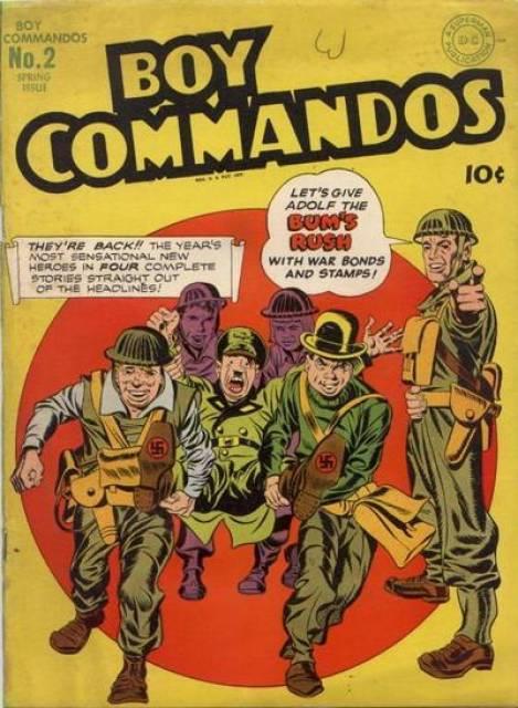 Boy Commandos #2 comic cover