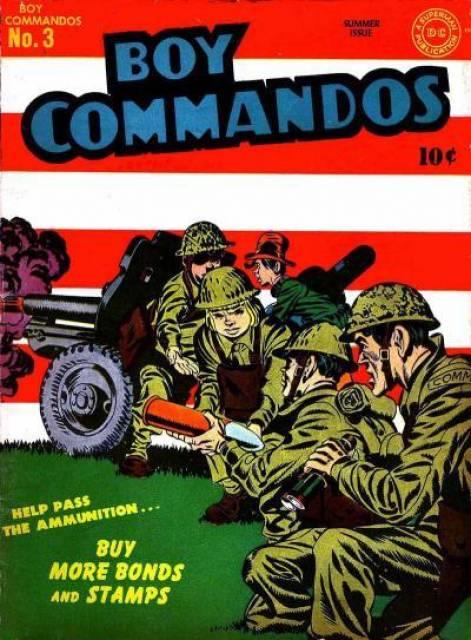 Boy Commandos #3 comic cover