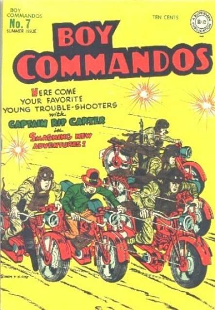 Boy Commandos #7 comic cover