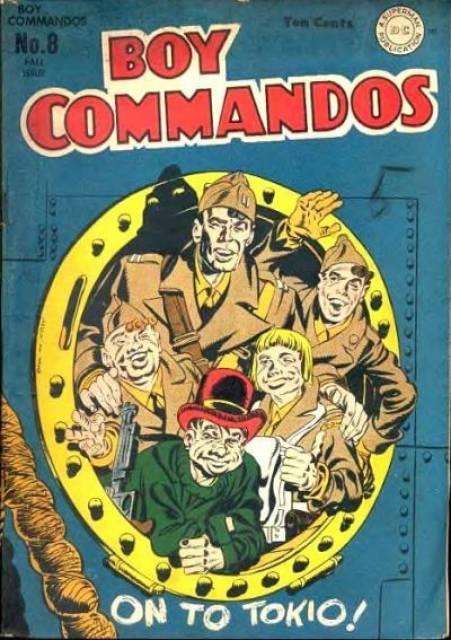Boy Commandos #8 comic cover