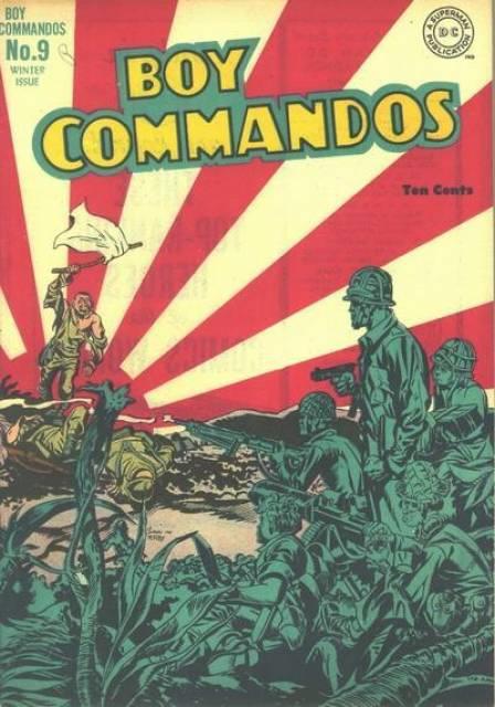 Boy Commandos #9 comic cover