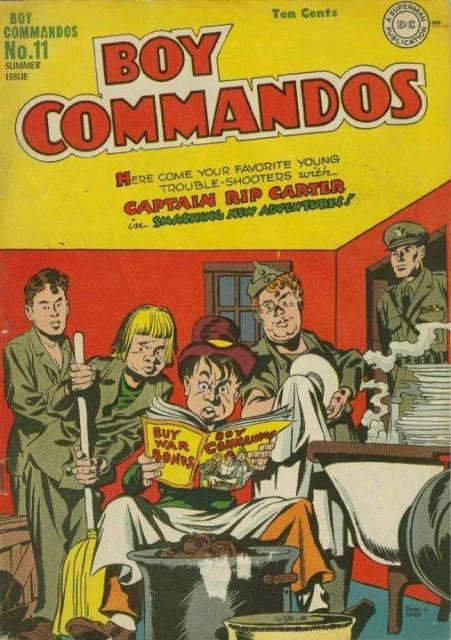 Boy Commandos #11 comic cover