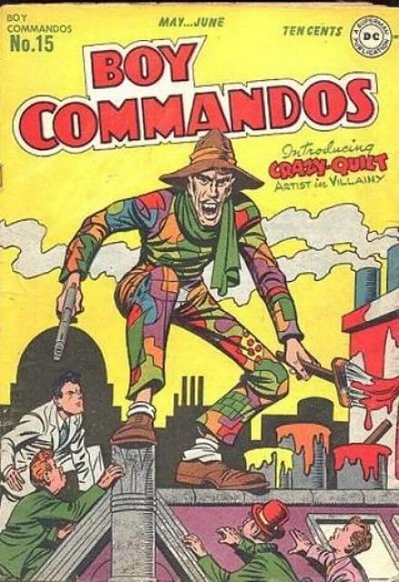 Boy Commandos #15 comic cover