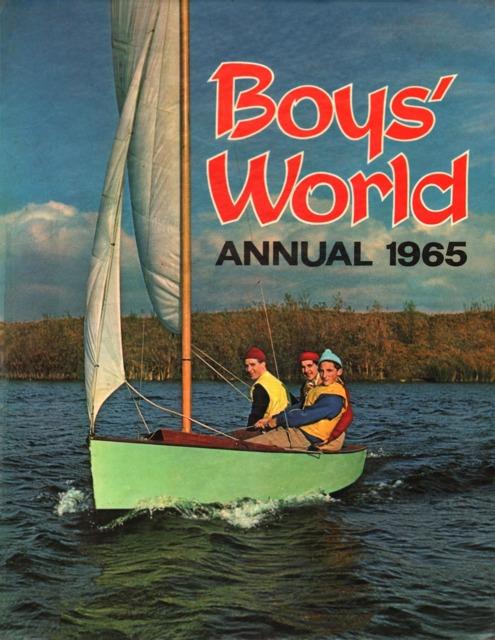 Boys World Annual 1965 comic cover