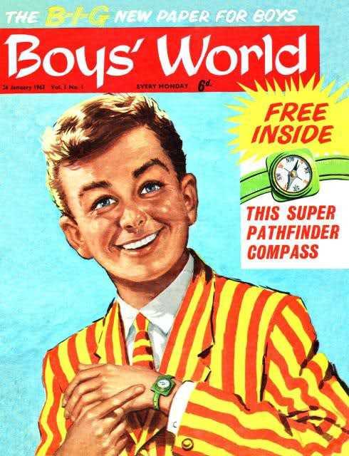 Boys World Vol 1 #1 comic cover