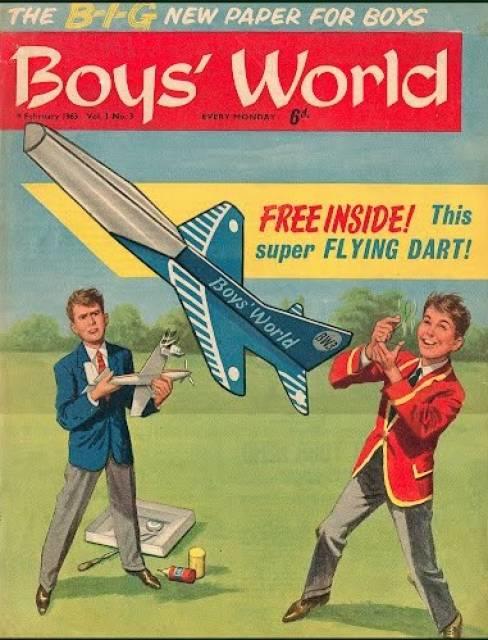 Boys World Vol 1 #3 comic cover