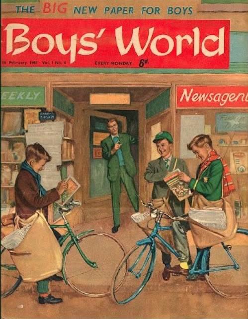 Boys World Vol 1 #4 comic cover