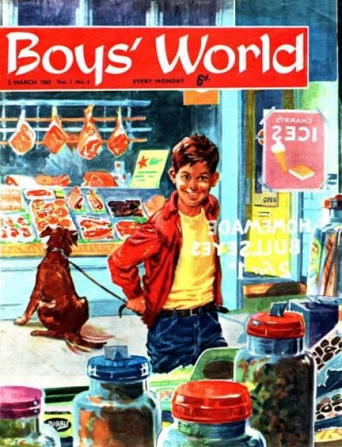 Boys World Vol 1 #6 comic cover