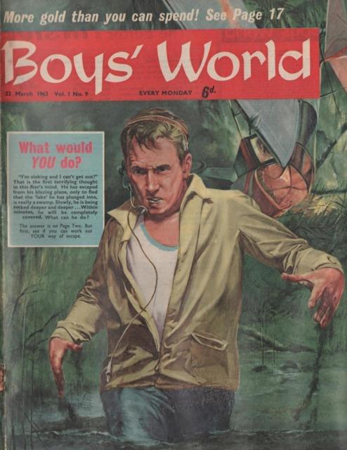 Boys World Vol 1 #9 comic cover