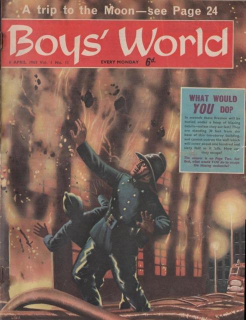 Boys World Vol 1 #11 comic cover