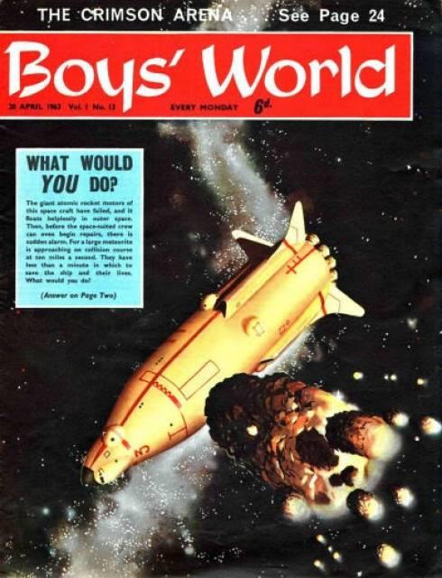 Boys World Vol 1 #13 comic cover
