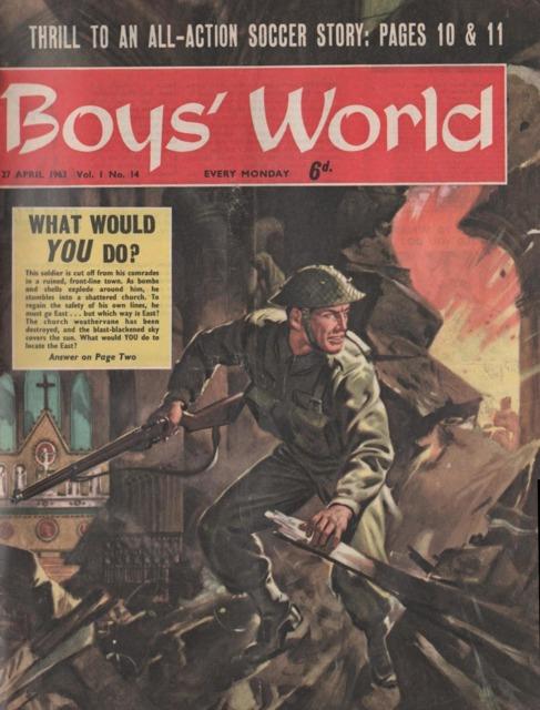 Boys World Vol 1 #14 comic cover