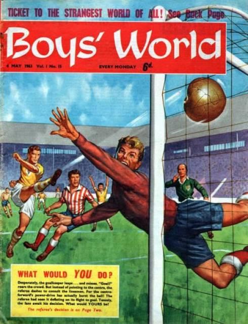 Boys World Vol 1 #15 comic cover