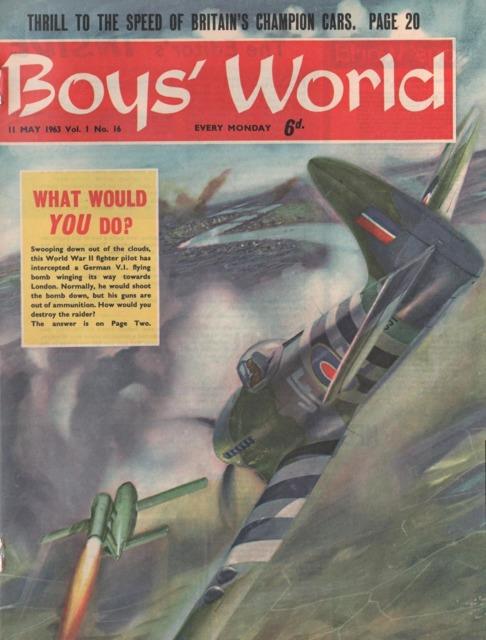 Boys World Vol 1 #16 comic cover