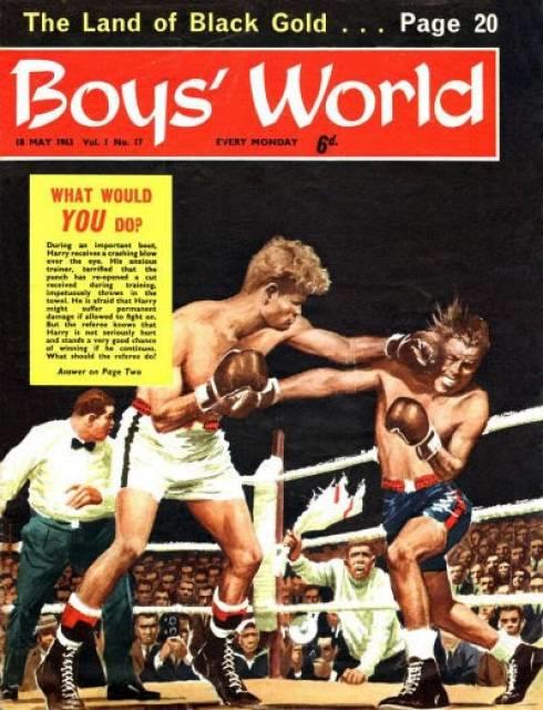 Boys World Vol 1 #17 comic cover