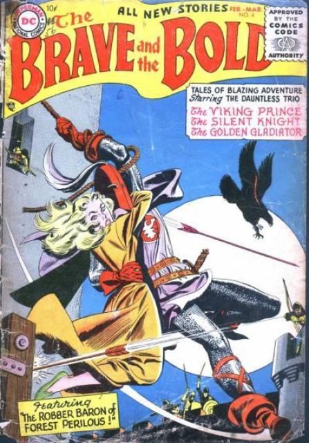Brave and the Bold #4 comic cover