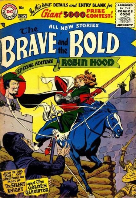 Brave and the Bold #8 comic cover