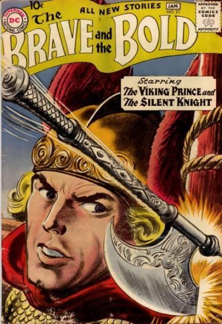 Brave and the Bold #21 comic cover