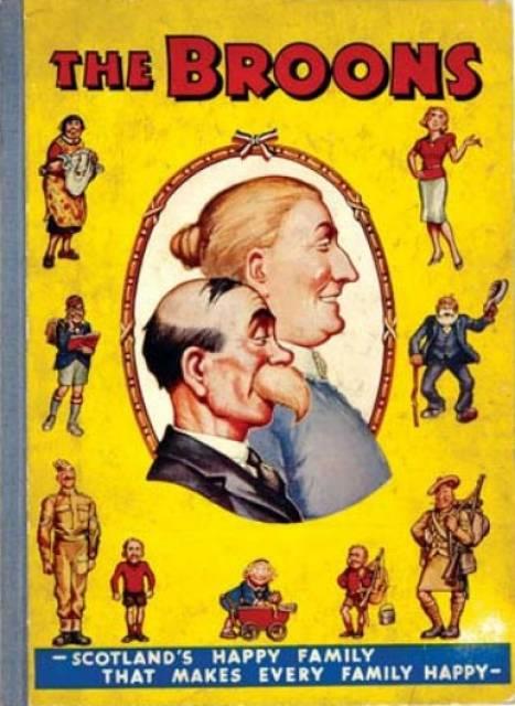 Broon annual 1942 comic cover