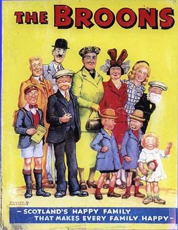 Broon annual 1950 comic cover