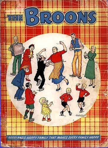 Broon annual 1954 comic cover