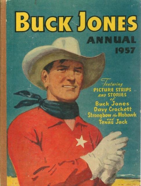 Buck Jones Annual 1957 comic cover