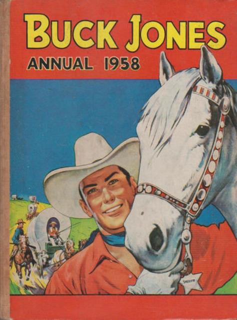 Buck Jones Annual 1958 comic cover
