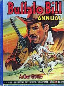 Buffalo Bill Wild West Annual 1950 comic cover