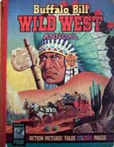 Buffalo Bill Wild West Annual 1953 comic cover