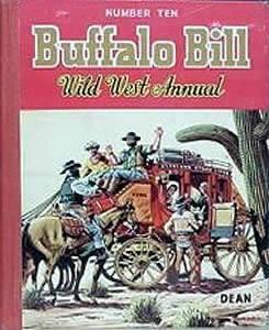 Buffalo Bill Wild West Annual 1959 comic cover