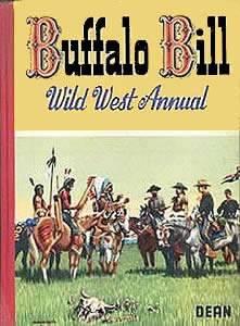 Buffalo Bill Wild West Annual 1960 comic cover