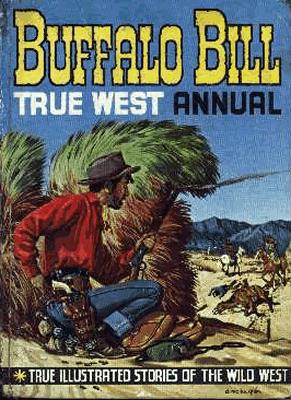 Buffalo Bill Wild West Annual 1962 comic cover