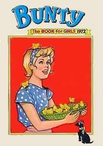 Bunty Annual 1972 comic cover
