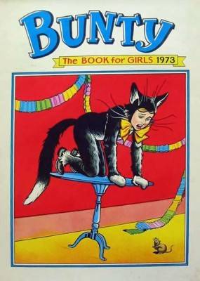 Bunty Annual 1973 comic cover