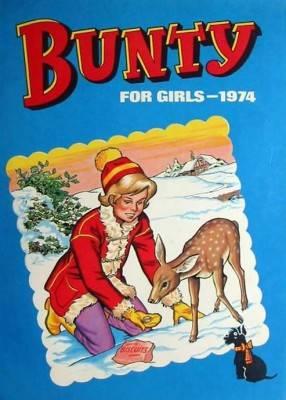Bunty Annual 1974 comic cover