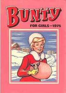 Bunty Annual 1975 comic cover