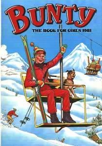 Bunty Annual 1981 comic cover