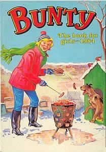 Bunty Annual 1984 comic cover