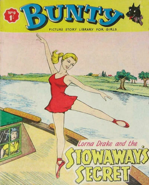 Bunty Picture Story Library for Girls #9 comic cover