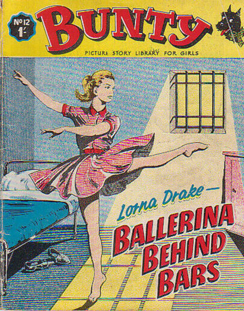 Bunty Picture Story Library for Girls #12 comic cover