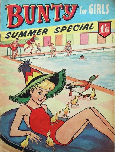 Bunty for Girls Summer Special 1965 comic cover