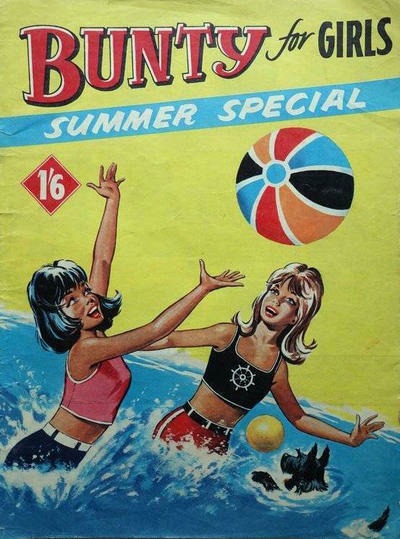 Bunty for Girls Summer Special 1968 comic cover