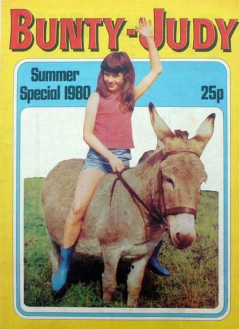 Bunty Judy Summer Special 1980 comic cover