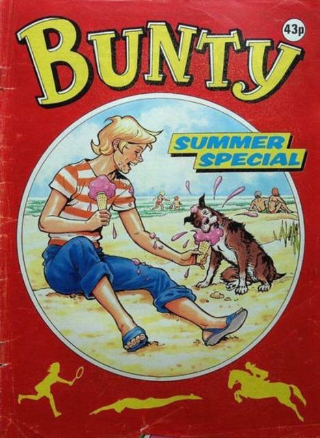 Bunty Summer Special 1984 comic cover