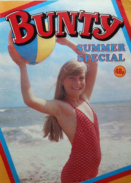 Bunty Summer Special 1985 comic cover