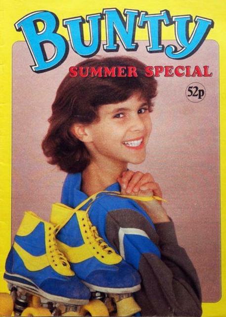Bunty Summer Special 1986 comic cover